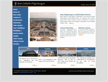Tablet Screenshot of gobestcatholic.com